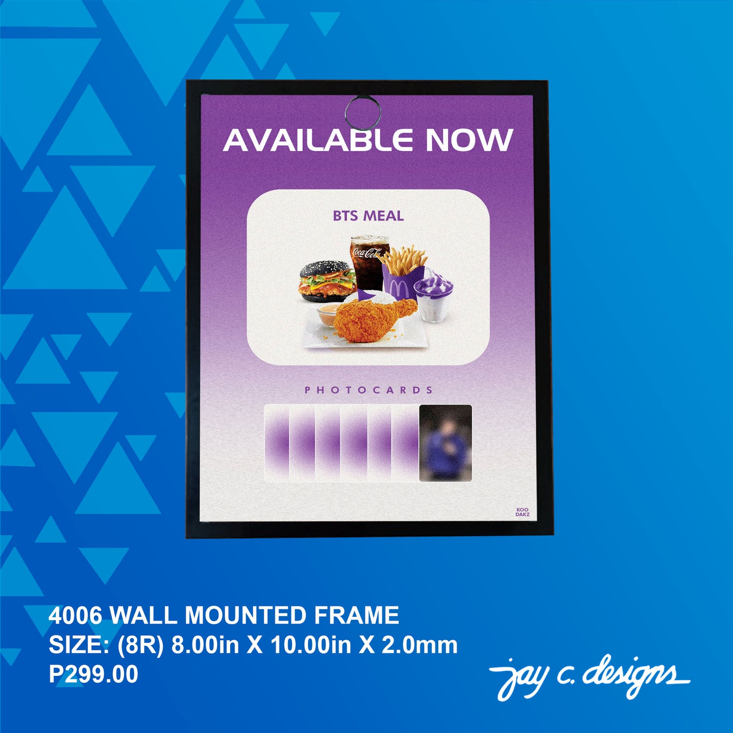 Acrylic Wall Mounted Frame