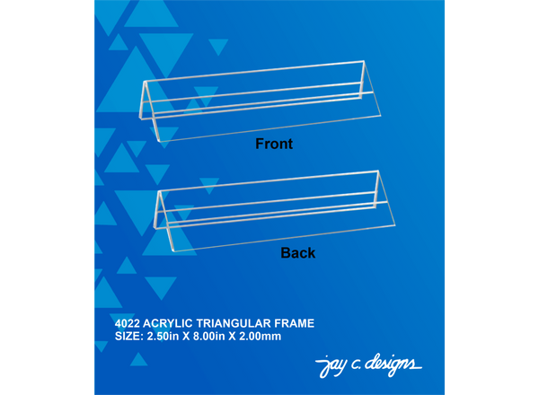 Acrylic Double Sided Frame