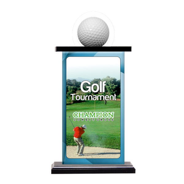 Acrylic Golf Trophy 7001