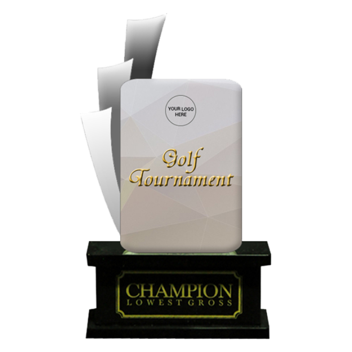 Acrylic Golf Trophy 7003