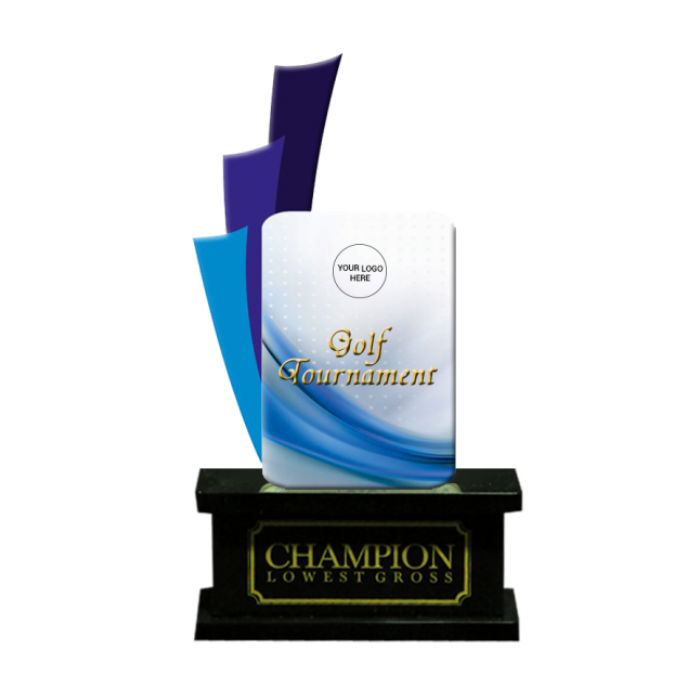 Acrylic Golf Trophy 7003