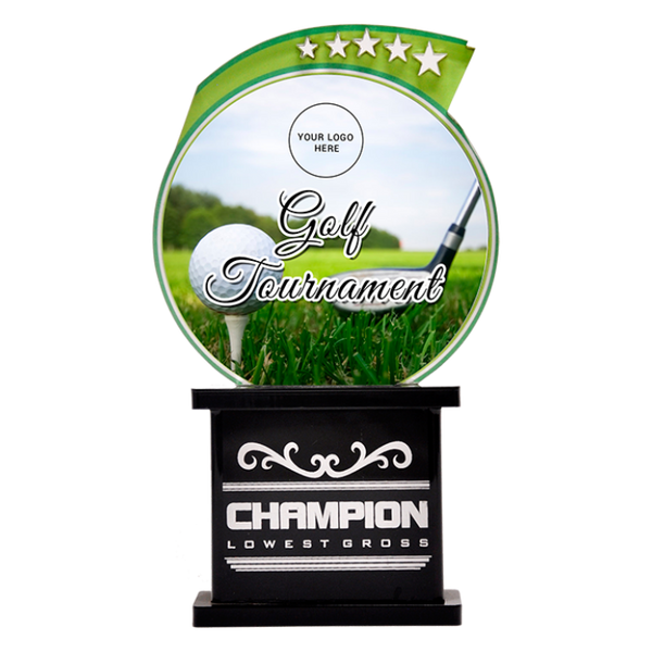 Acrylic Golf Trophy 7004