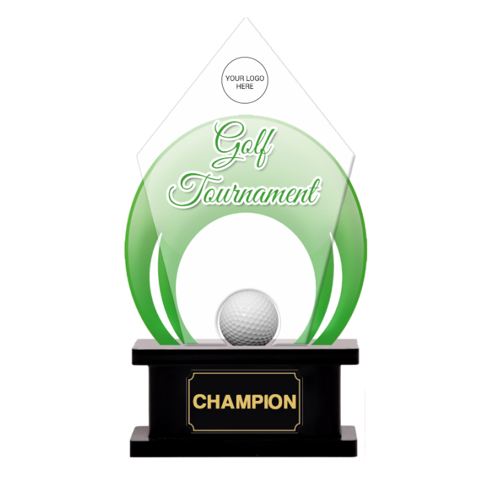 Acrylic Golf Trophy 7007