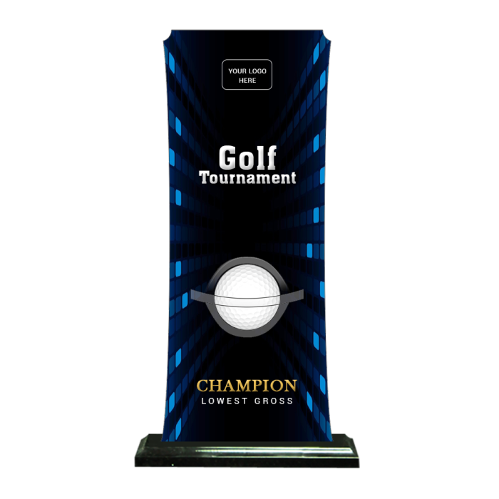 Acrylic Golf Trophy 7008