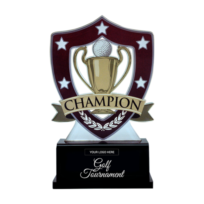 Acrylic Golf Trophy 7014