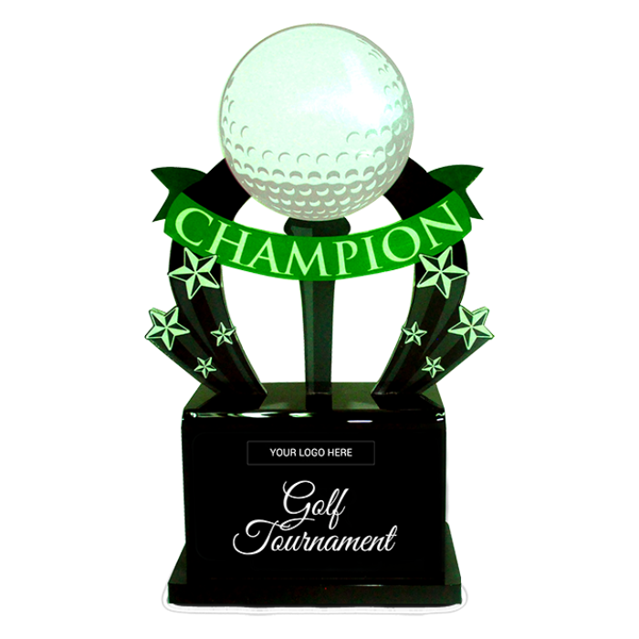 Acrylic Golf Trophy 7015