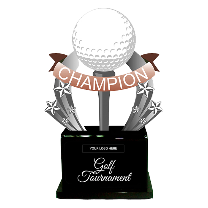 Acrylic Golf Trophy 7015