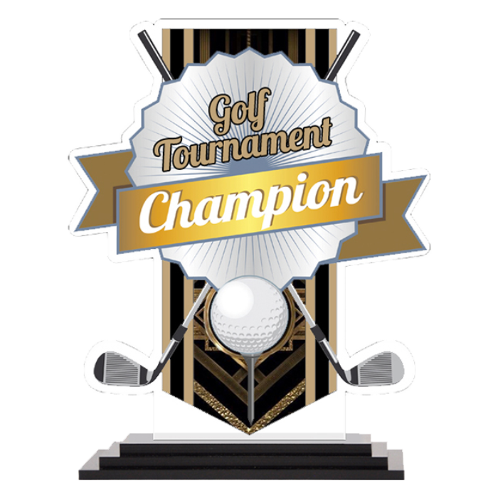 Acrylic Golf Trophy 7016