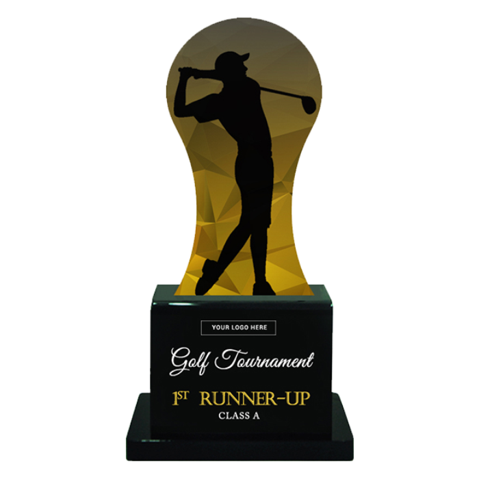 Acrylic Golf Trophy 7018