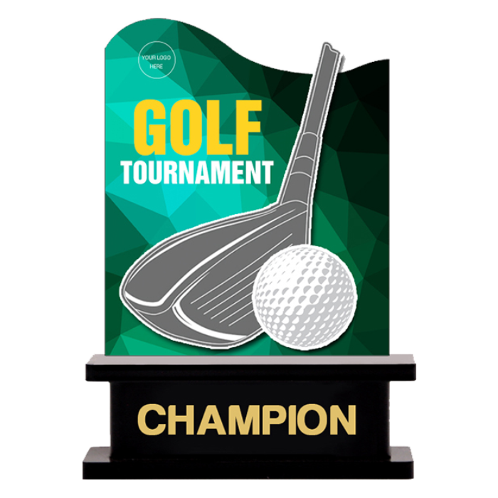 Acrylic Golf Trophy 7019