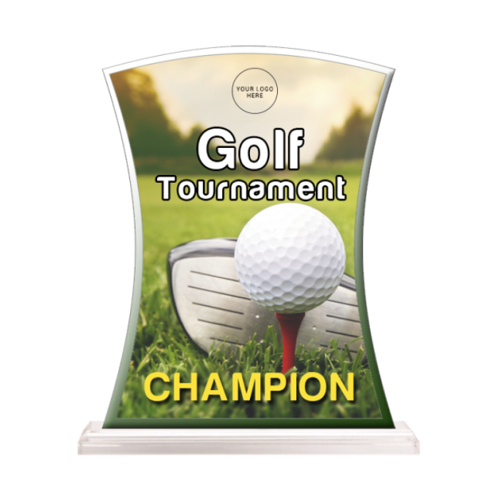 Acrylic Golf Trophy 7022