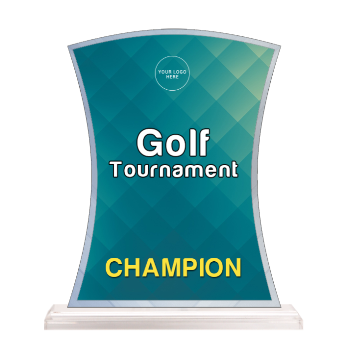 Acrylic Golf Trophy 7022