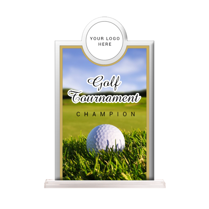 Acrylic Golf Trophy 7023