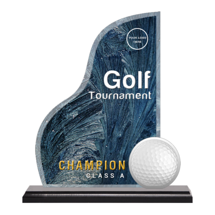 Acrylic Golf Trophy 7024