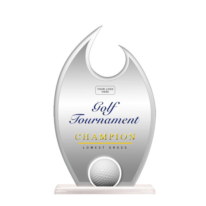 Acrylic Golf Trophy 7026
