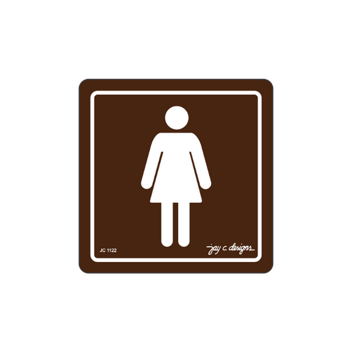 Female Acrylic Restroom Signage