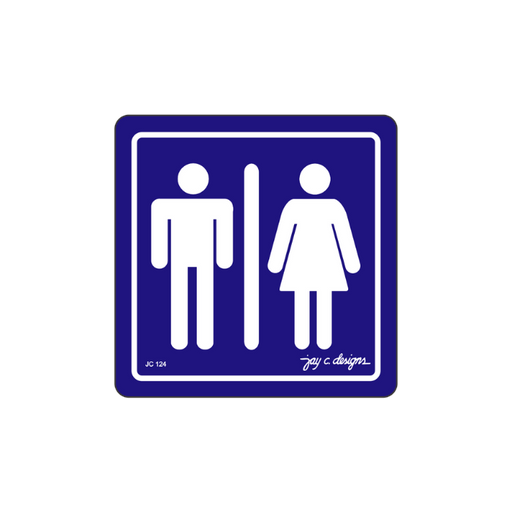 Male/Female Restroom Acrylic Restroom Signage