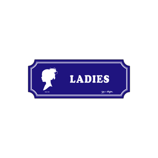 Ladies Acrylic Signage