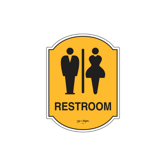 Acrylic Male/Female Signage