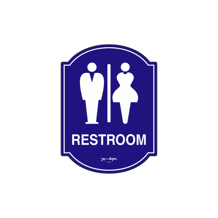 Acrylic Male/Female Signage