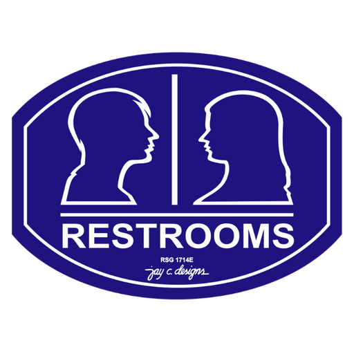 Male/Female Acrylic Restroom Signage