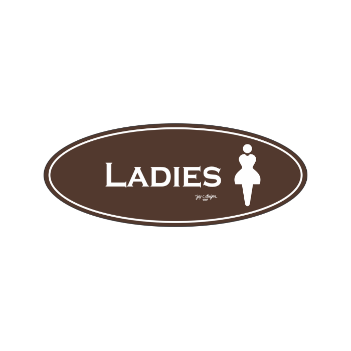 Ladies Restroom Acrylic Sign