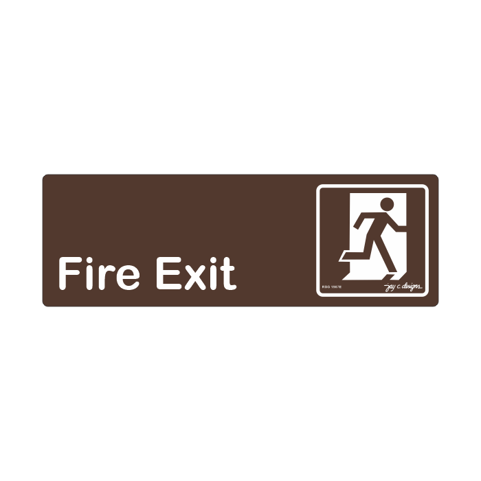 Fire Exit_Acrylic Signage