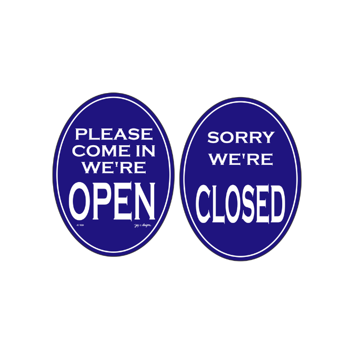 Acrylic Signage Philippines - Open/Closed Sign – Jay C. Designs