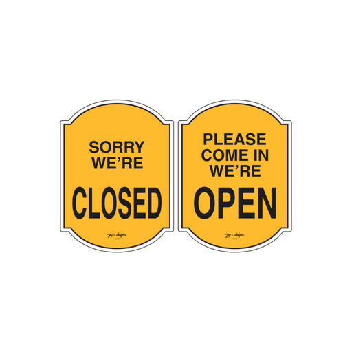 Open/Closed Acrylic Signage