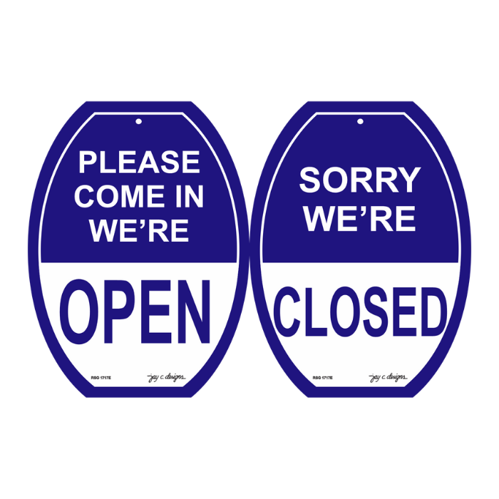 Acrylic Signage Maker Philippines - Open/Closed Sign – Jay C. Designs