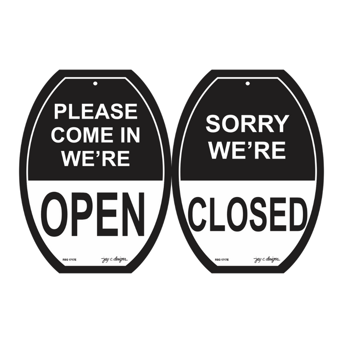 Open/Closed Acrylic Signage