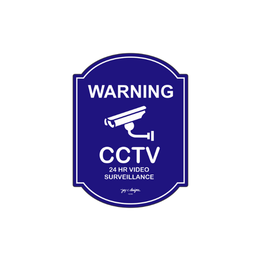 CCTV Acrylic Signage