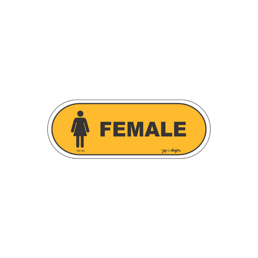 Female Restroom Acrylic Signage