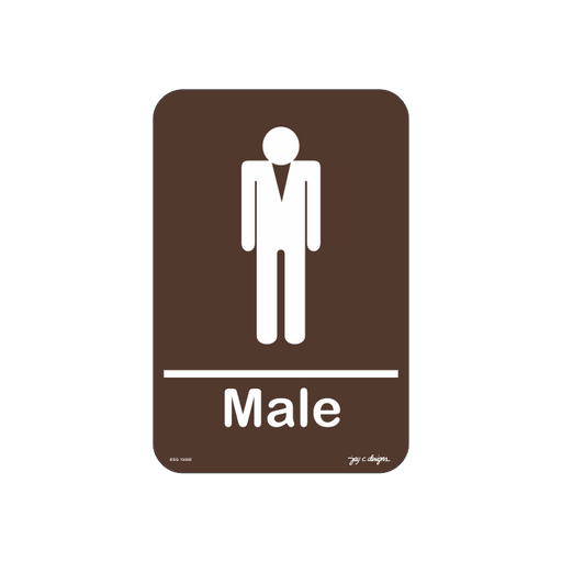 Male Restroom_Acrylic Signage