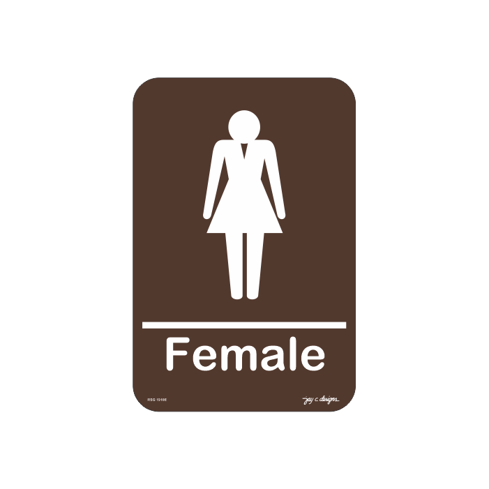 Female Restroom_Acrylic Signage