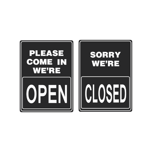 Open/Closed Acrylic Signage