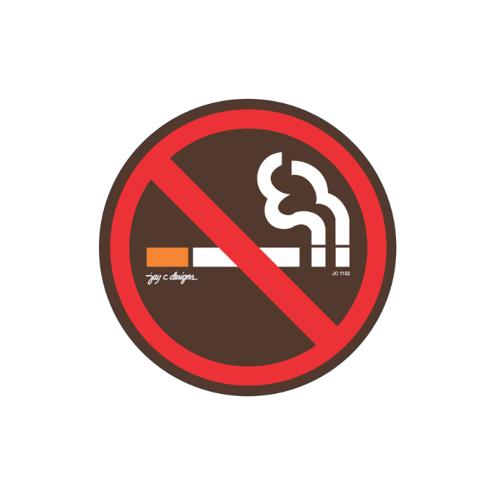 No Smoking Acrylic Signage