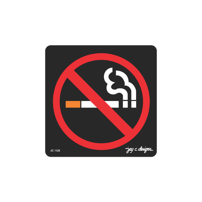 No Smoking Acrylic Sign