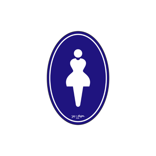 Female Restroom Sign