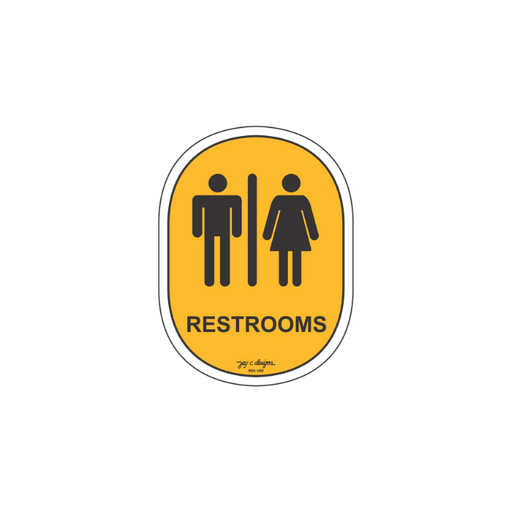 Male/Female Restroom Acrylic Sign