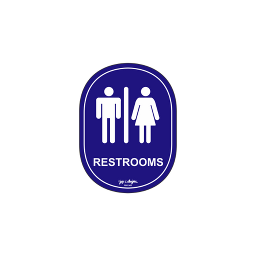 Male/Female Restroom Acrylic Sign