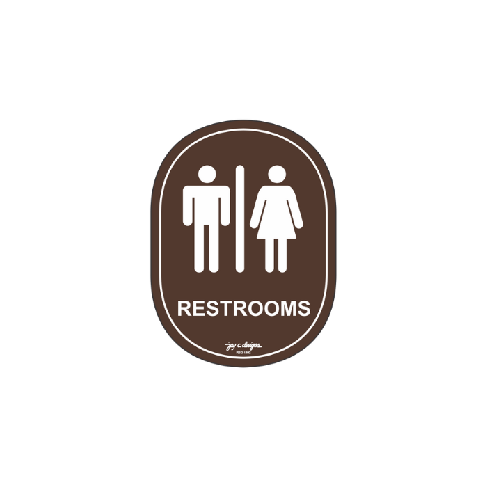 Male/Female Restroom Acrylic Sign