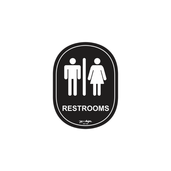 Male/Female Restroom Acrylic Sign