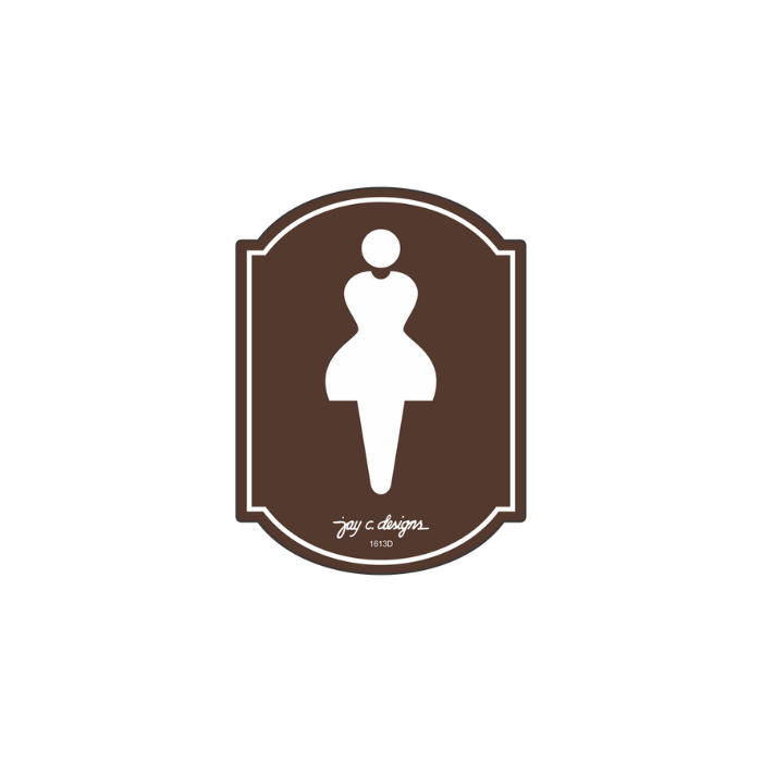Female Restroom Acrylic Sign