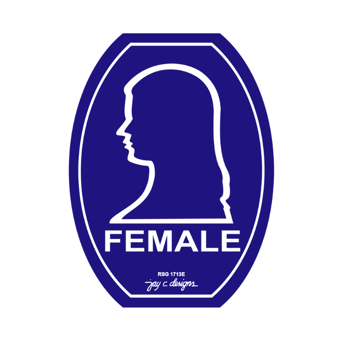 Female Restroom Sign