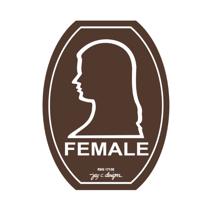 Female Restroom Sign