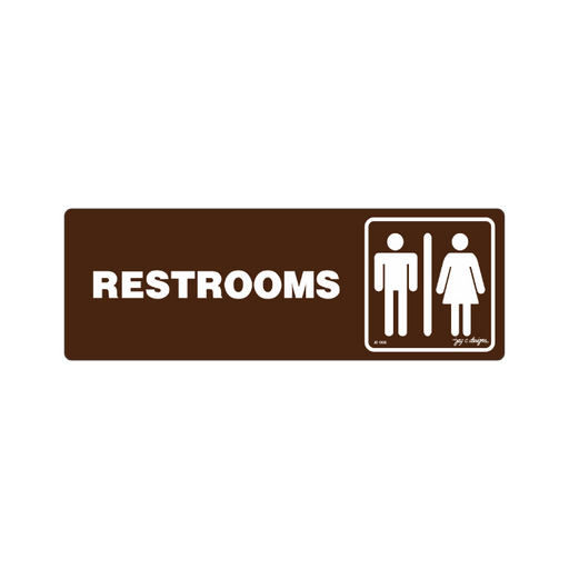 Male/Female Restroom Acrylic Signage