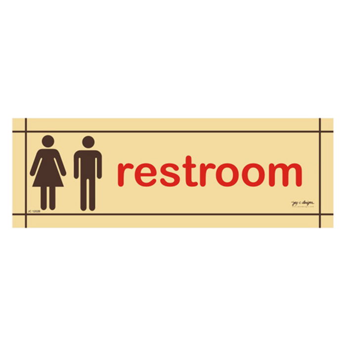 Male/Female Acrylic Restroom Signage