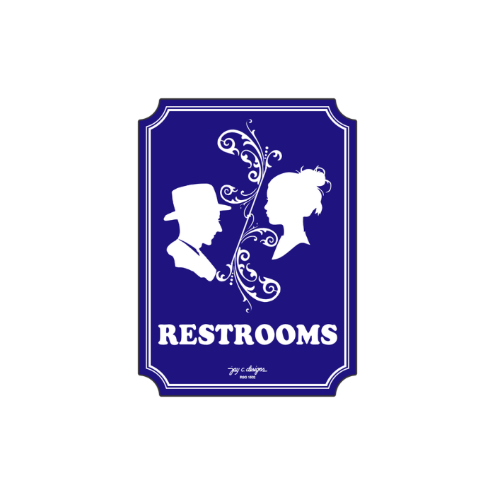 Male/Female Restroom Acrylic Signage