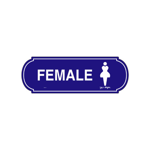 Female Restroom Signage